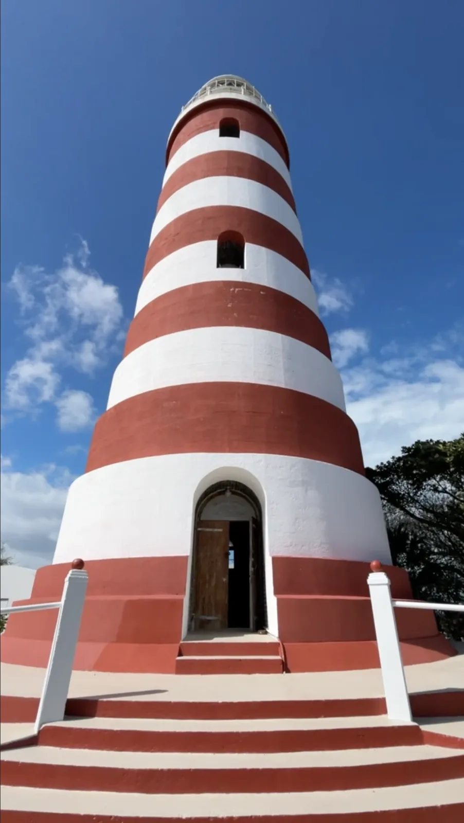 Elbow Reef Lighthouse in Hope Town